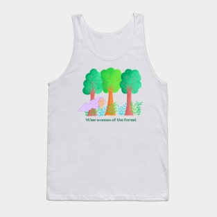 Wise woman of the forest Tank Top